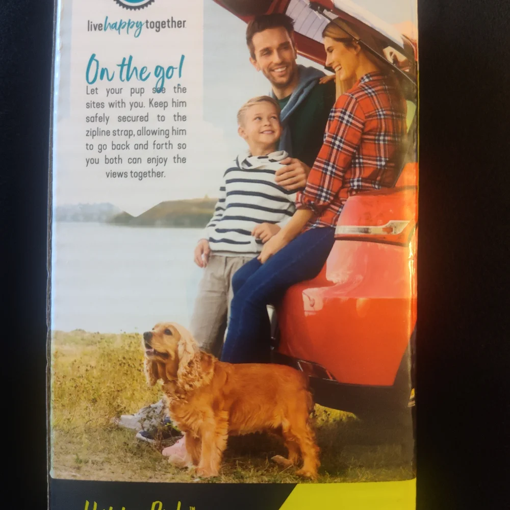 PetSafe Happy Ride Dog Zipline - Black
